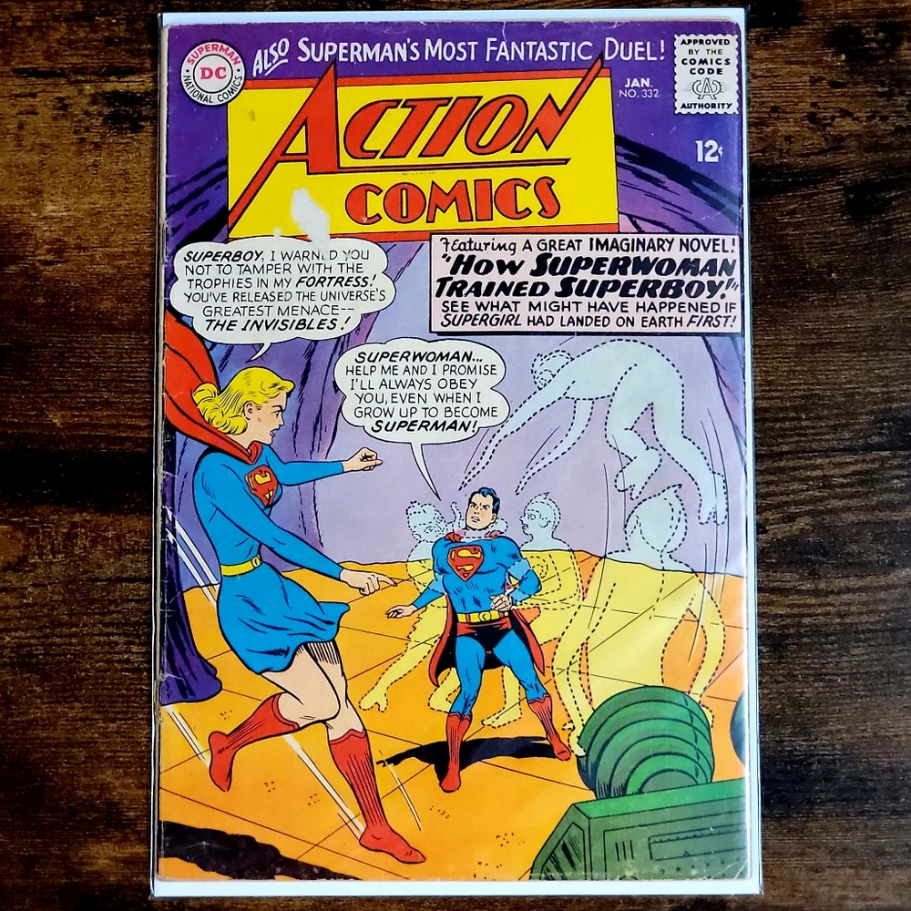 Action Comics #332 - Super-Revenge of Lex Luthor! (DC, 1966) VG/F 5.0 - Picture 2 of 2
